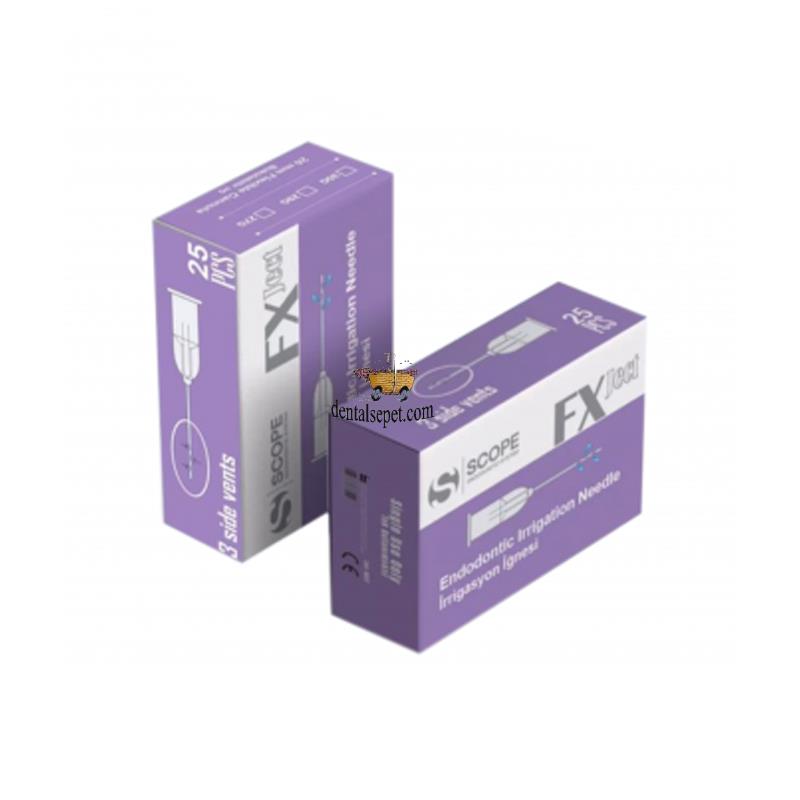 SCOPE ENDO FX Ject İrrigasyon 3 Delikli İrrigasyon İğnesi 25 Adet