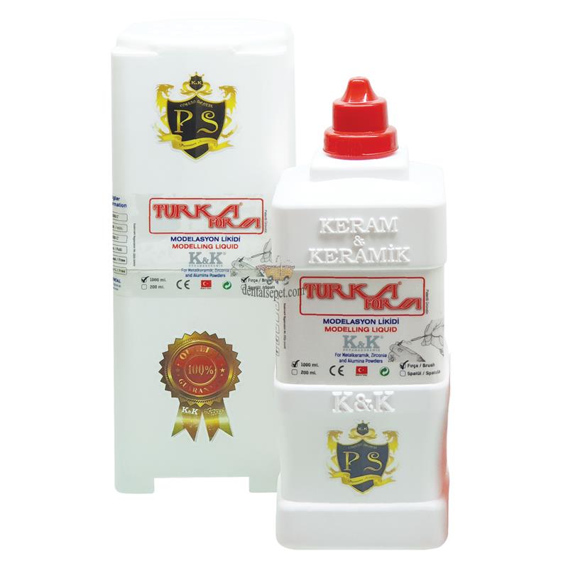 KERAM & KERAMIK Turkaform Brush Modelasyon Likiti 1000 ml