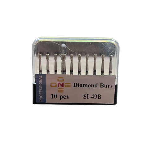 ONE Diamond Burs - Aeratör İçin Siyah Kuşak Elmas  Frez - SI-49B - BKU