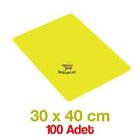 MKS Sar� Tabla �rt�s� - 30cmx40cm - 100 Adet - S�v� Ge�irmez - �nce