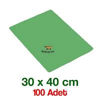 MKS Ye�il Tabla �rt�s� - 30cmx40cm - 100 Adet - S�v� Ge�irmez - �nce