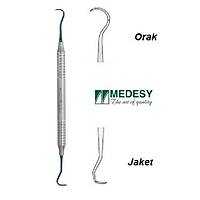MEDESY Orak Jaket Kretuar ( Bir Taraf Oval Bir Taraf K��eli )