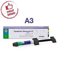 FIRSAT RN !!! CAVEX Quadrant Universal LC Tek Tp Kompozit Dolgu A3 Renk