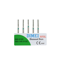 DIMEI Royal Aerat�r ��in Elmas Alev U�lu Frez 5 Li Paket 880-012C / 140-012