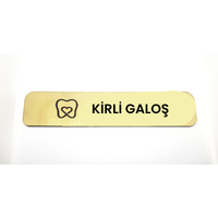 - Kirli Galo� - Haz�r Yaz� 4,5 cm x 20 cm - Metal