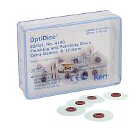 KERR OptiDisc Bitirme ve Parlatma Diski in Yedek Paket (80 adet) 12,6 mm Extra Coarse - Mor - Contour 4198