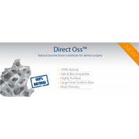 IMPLANT Direct Oss Sıgır Kaynaklı Greft 2gr / 5 cc ( greft Godesi ve 3/0 18 mm İpek Sutür Hediye )