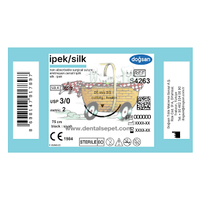 DOGSAN Ipek 3/0 26 3/8 Asagi Keskin 75cm Ipek Emilemeyen Sutur 12 Ad./Pkt
