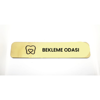 - Bekleme Odas� - Haz�r Yaz� 4,5 cm x 20 cm