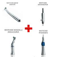 WESTCODE renci Seti 1 - Iksz Aeratr + Mikromotor + Mandall Angldruva + Piyasemen