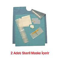 DENTALSEPET 1. Snf Steril mplant Seti ( 1 Adet Steril Maske erir)