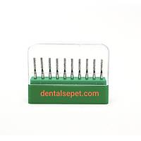HI-CARE / DIMEI Aerator ��in Ye�il Ku�ak Fiss�r Frez No:12 10 Adet