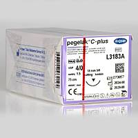 DO�SAN Pegelak L3183A 4/0 18 mm 3/8 Keskin 75 cm PGLA Emilebilir S�t�r 12 Ad./Pkt