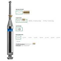 ACURATA Frez Angldruva in Mavi Kuak Rond  - 500-204-001-175-010