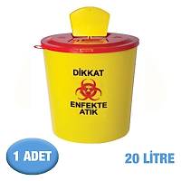 20 Litrelik T�bbi At�k Kovas� / 1 Adet