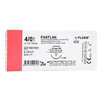 BOZ 4/0 FASTLAK H�zl� Emilebillir Cerrahi S�tur 16 mm 3/8 YUVARLAK 75 cm ( UNDYED - Boya ��ermez )