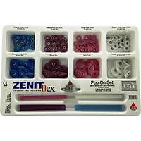 PRESIDENT Zenit Flex Pop On Bitirme ve Polisaj Seti (240 disk+mandren+20 strips)