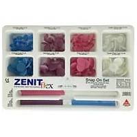 PRESIDENT ZENIT Flex Snap On Bitirme ve Polisaj Seti (160 disk+mandren+20 strips)
