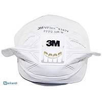 3M FFP2 ( N95 i karşılar) - Ventilli Yüksek Solunum Koruyucu Maske
