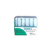 DIMEI Royal Aerat�r ��in Uzun �aftl� Elmas Rond Frez 5 Li Paket 801L-021C