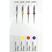 ENDOART Pedo File Blue �ocuk Nikel Titanyum Kanal E�esi Sistem (18 mm) Asorti