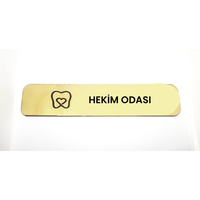 - Hekim Odas� - Haz�r Yaz� 4,5 cm x 20 cm