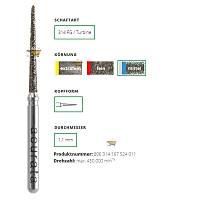 ACURATA Aerat�r i�in Mavi Ku�akl� Elmas Alev U�lu Frez 806-314-167-524-011