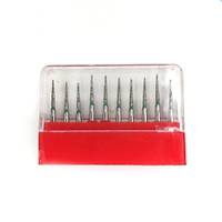 B�TMEDEN YAKALA !!! SWS Dental Avrupa -  Aerat�r ��in Ye�il Ku�akl� Alev U�lu Elmas Frezi, - 858-14C - 10 Adet
