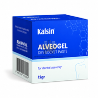 11 11 �zel Fiyat !!!  KALS�N ALVEOGEL Alveolitte Kuru Soket i�in A�r� Kesici ve Tedavi Edici Pat / Kuru Soket Pat�