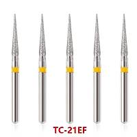 ONE Diamond Burs - Aerat�r ��in Sar� Ku�ak Elmas Alev U� Frez - TC-21EF -BKU