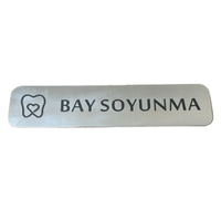 -  Bay Soyunma - Haz�r Yaz� 4,5 cm x 20 cm