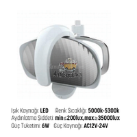 DENTAL REFLEKT�R LED-FARO T�P�