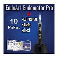 ENDOART Endomotor Pro - Woodpecker Tarafndan retilmitir + 10 Paket Resiprokal Kanal Eesi