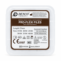 DENCO Pro-Flexi Files Gold 25 mm 15/04-40/04 Asorti Paket