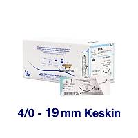 BOZ pek Str 4/0 19 mm Keskin - Doal Emilemeyen Cerrahi Ameliyat plii