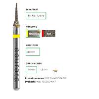 ACURATA Aerat�r i�in Sar� Ku�akl� Elmas Alev U�lu Frez 465-504-016