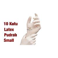 PERFECT TOUCH Latex Pudralý Muayene Eldiveni Small 10 Kutu (Kargo Dahil)