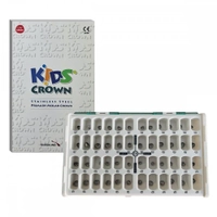 KIDS CROWN - Primary Molar Crown - Paslanmaz �elik Kron Set - 48 li