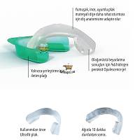 ULTRADENT Opalescence Go (8 li Mini Kit) Hazır Kaşıklı Ev Tipi Diş Beyazlatma %6 Hidrojen Peroksit