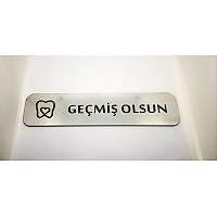 -Ge�mi� Olsun- Haz�r Yaz� 4,5 Cm X 20 Cm