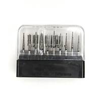 SWS Dental Avrupa -  Siyah Ku�ak Alev U�lu Elmas Aerat�r Frezi - 859-14XC - 10 Adet