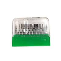 SWS Dental Avrupa -  Ye�il Ku�ak Alev U�lu Elmas Aerat�r Frezi - 846-14G - 10 Adet