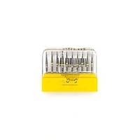 SWS DENTAL Avrupa - Sar Kuakl Alev Ulu Aeratr Frezi SWS.858-18XF - 10 Adet