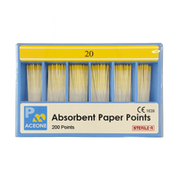 ACEONE Standart Paper Point Milimetrik �izgili (15 den 80 e veya Asorti ) Kal�nl�k se�iniz