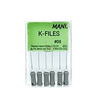 MANI K-Files K Tipi Kanal Eesi Lastik Stoperli No:8