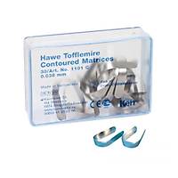 YIL SONU FIRSATI !!! KERR HAWE Konturlu Matrix 0,045 mm  Molar Matris - 30 Adet
