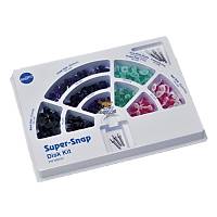 SHOFU Super Snap Rainbow Kompozit Cilalama ve Bitirme Disk Seti 180 li