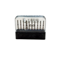 SWS DENTAL Avrupa - Siyah Ku�akl� Paralel Chamfer Aerat�r Frezi SWS.877-12XC - 10 Adet