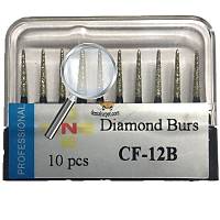 ONE Diamond Burs - Aeratr in Siyah Kuak Elmas Frez - CF-12B - BKU