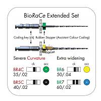 FKG BioRace Extended Set 4 Eğe - Rotary Kanal Eğesi